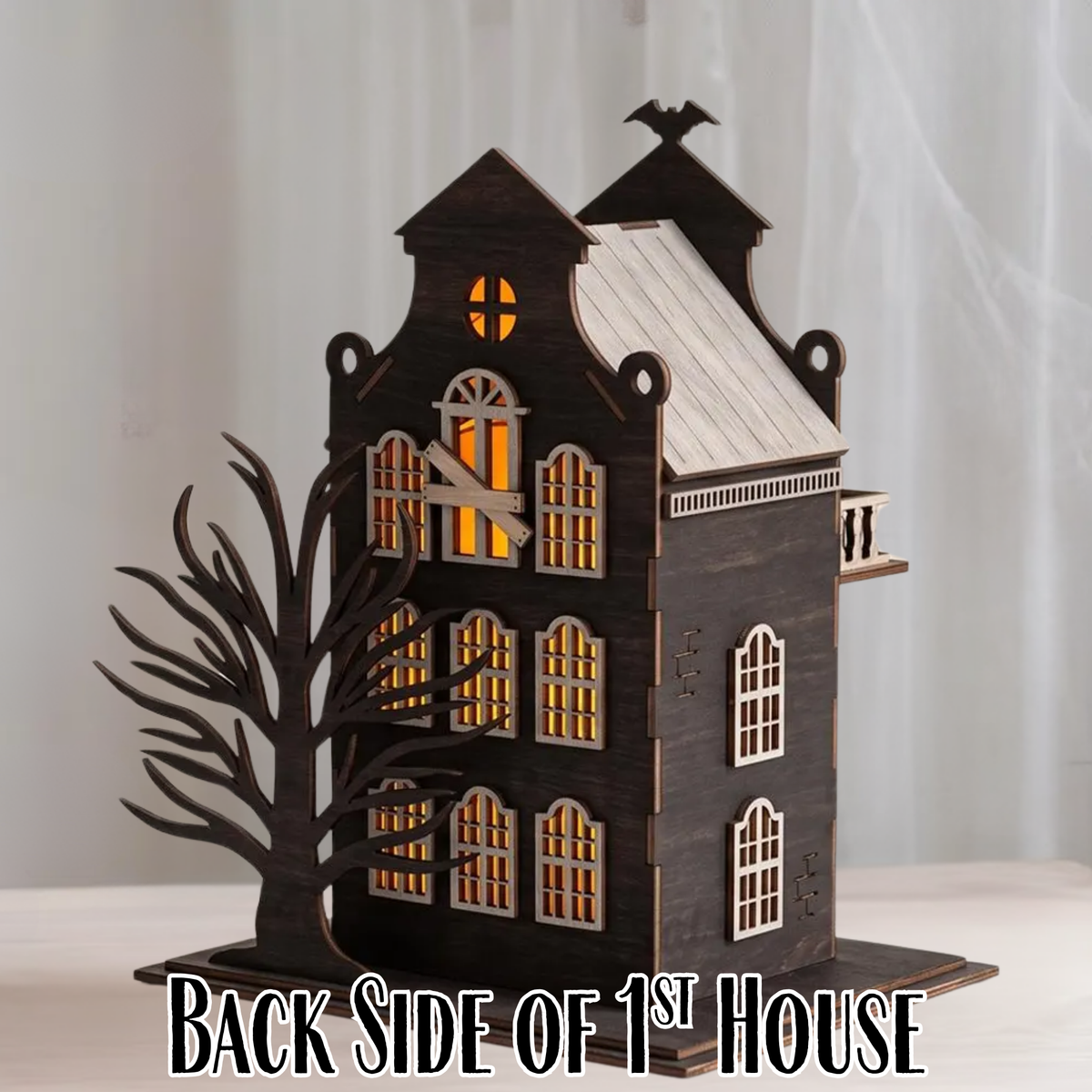 Haunted Houses with Lights