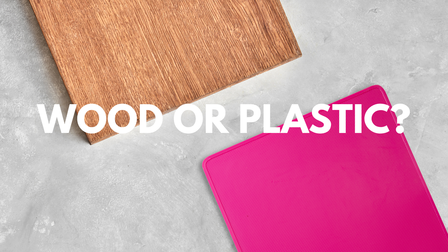 Wood vs. Plastic Cutting Boards Which is the Right Choice for Your Ki