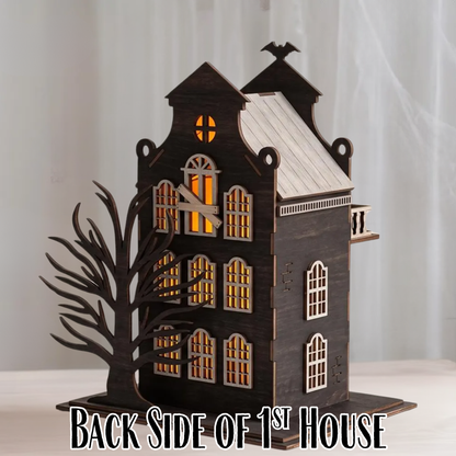 Haunted Houses with Lights