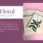 Floral Wall Art DIY Kit