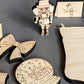 Christmas Bookshelf Add-On | Festive DIY Craft Kit