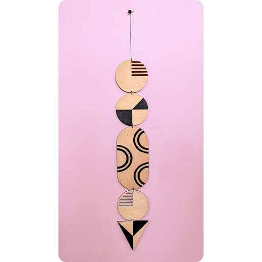 Mid-Century Modern DIY Wall Hanging