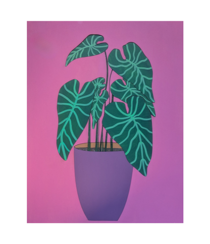 Framed Philodendron Paint Kit | DIY Puzzle Wall Art (8x10 or 11x14)