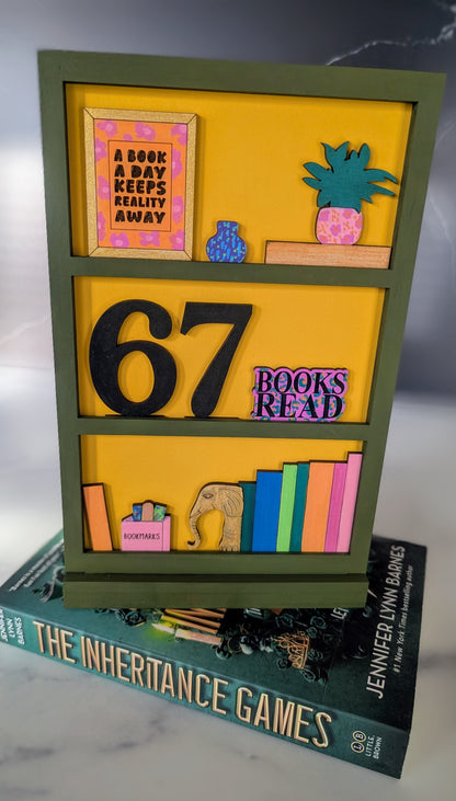 Art Workshop: Versatile Bookshelf Tracker