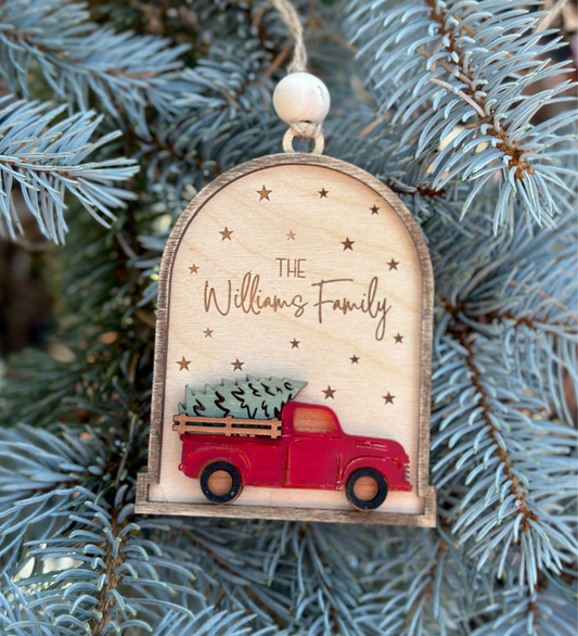 Hand-Painted Holiday Ornament – Ready to Hang