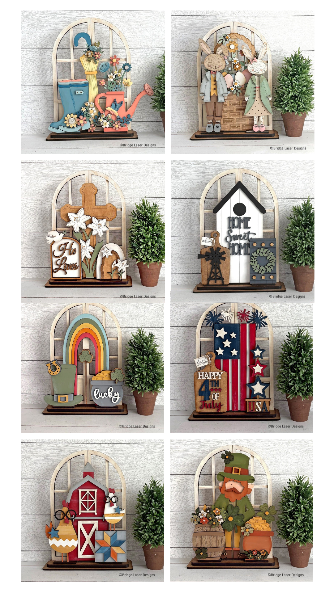 Art Workshop: Interchangeable Holiday Decor Kits