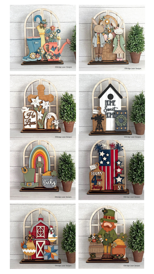 Art Workshop: Interchangeable Holiday Decor Kits