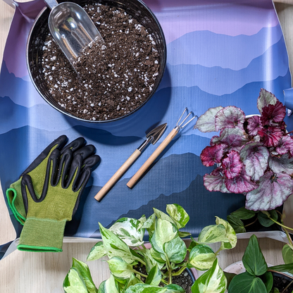 Gorgeously Printed Activity Mats for Crafts, Plants, and Play